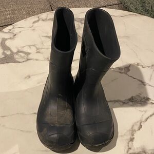 Shoes For Crews Black Rain Boots